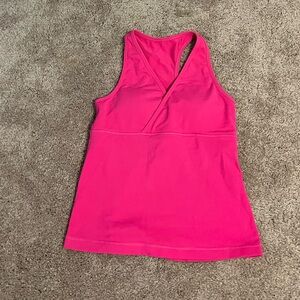 Raceback Athletic Top with Built In Bra